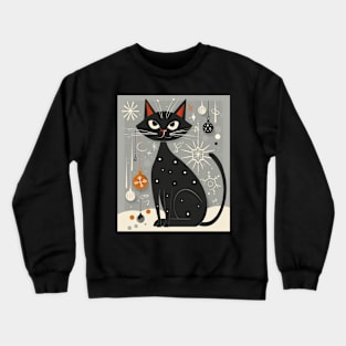 Mid-Century Modern CAT Ramps Crewneck Sweatshirt